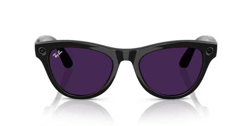 RAY-BAN, 0RW4010 Meta Skyler, Transitions Clear/Amethyst Black, 52